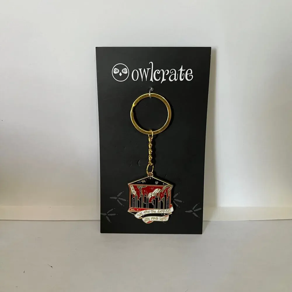 OwlCrate This Savage Song Keychain - February 2022 